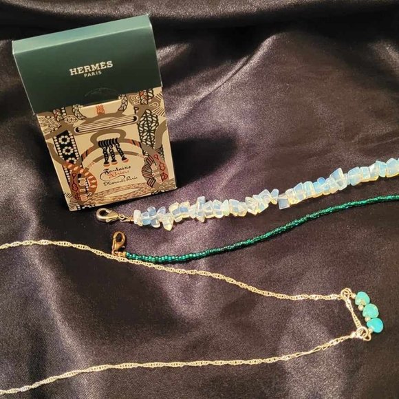 Jewelry Lot Haul Bundle with Genuine Turquoise Pendant - Picture 1 of 4